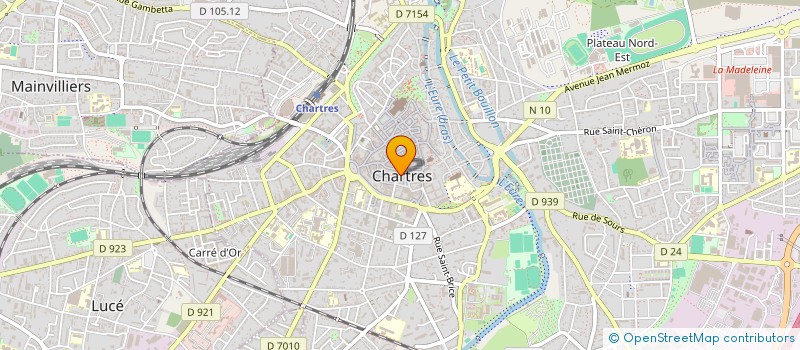 localisation de l'entreprise MONSIEUR MATHIS WESS à CHARTRES