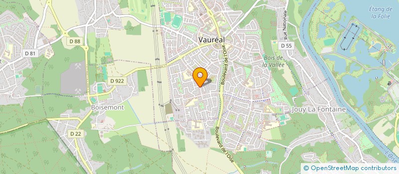 localisation de l'entreprise MONSIEUR MATHIS ZAGAR  VAUREAL