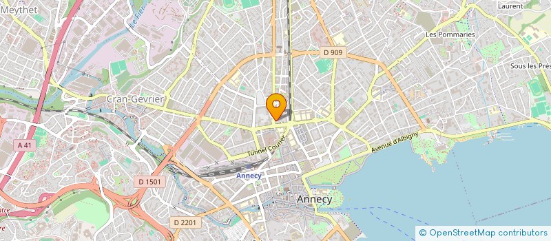 localisation de l'entreprise MONSIEUR MATHIS ZENATY à ANNECY