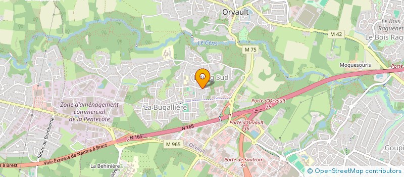 localisation de l'entreprise MONSIEUR MATHURIN ACHE à ORVAULT
