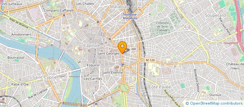 localisation de l'entreprise MONSIEUR MATHURIN BRAZ-NASCIMENTO  TOULOUSE