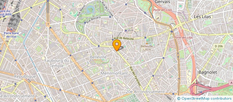 localisation de l'entreprise MONSIEUR MATHURIN DUCASTELLE  PARIS