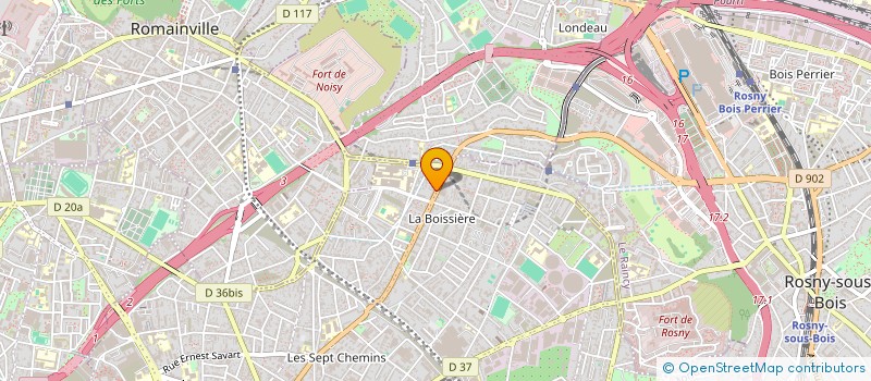 localisation de l'entreprise MONSIEUR MATHURIN GBAKA  MONTREUIL