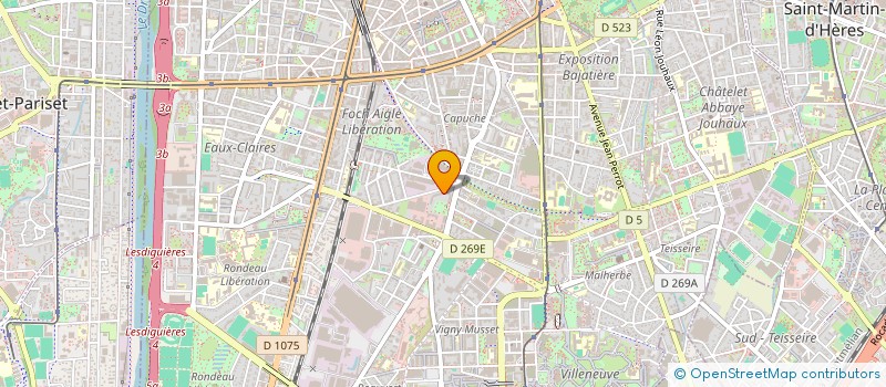 localisation de l'entreprise MONSIEUR MATHURIN VERLAINE à GRENOBLE