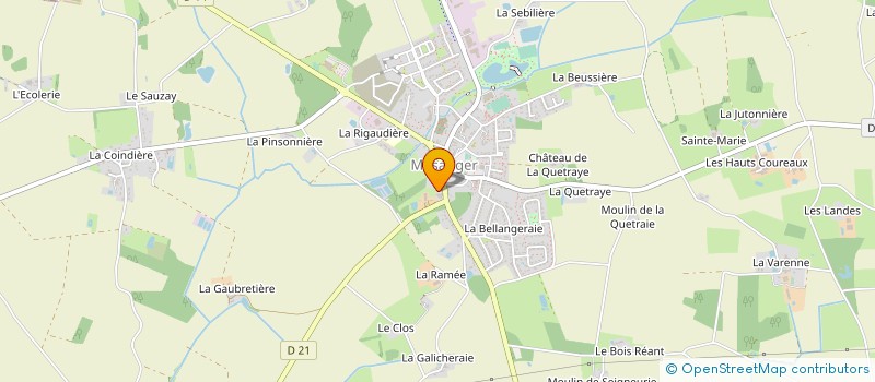 localisation de l'entreprise MONSIEUR MATHYS ALLAMELLE  MESANGER