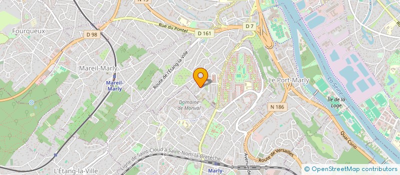 localisation de l'entreprise MONSIEUR MATHYS ASTIER  LE PECQ