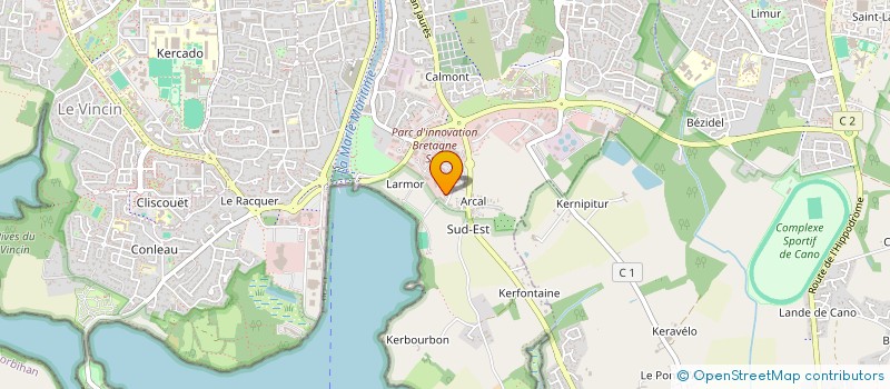 localisation de l'entreprise MONSIEUR MATHYS BRENY  VANNES