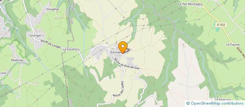 localisation de l'entreprise MONSIEUR MATHYS BUFFET  LONGES