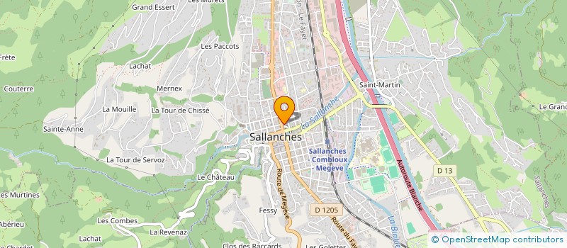 localisation de l'entreprise MONSIEUR MATHYS BURNIER-FRAMBORET à ANNECY