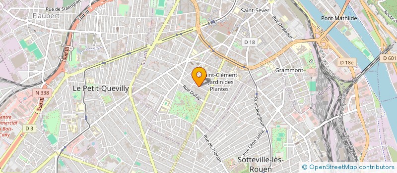 localisation de l'entreprise MONSIEUR MATHYS CHEVALIER  ROUEN