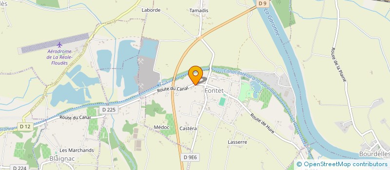 localisation de l'entreprise MONSIEUR MATHYS CLAVERIE  FONTET