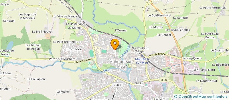 localisation de l'entreprise MONSIEUR MATHYS CORBES  MONTFORT-SUR-MEU