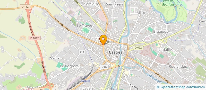 localisation de l'entreprise MONSIEUR MATHYS DELLOYE  CASTRES