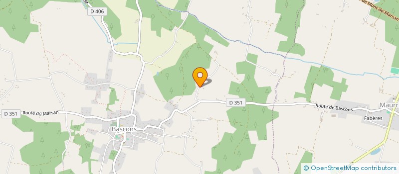 localisation de l'entreprise MONSIEUR MATHYS DONIS  BASCONS