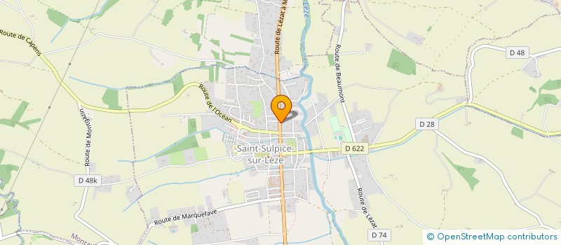 localisation de l'entreprise MONSIEUR MATHYS DUVAL  SAINT-SULPICE-SUR-LEZE