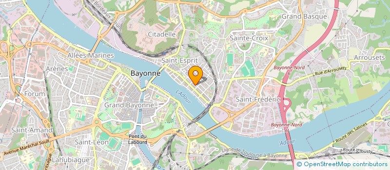 localisation de l'entreprise MONSIEUR MATHYS FARGES à BAYONNE