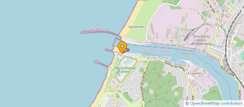 localisation de l'entreprise MONSIEUR MATHYS FRAILE à ANGLET