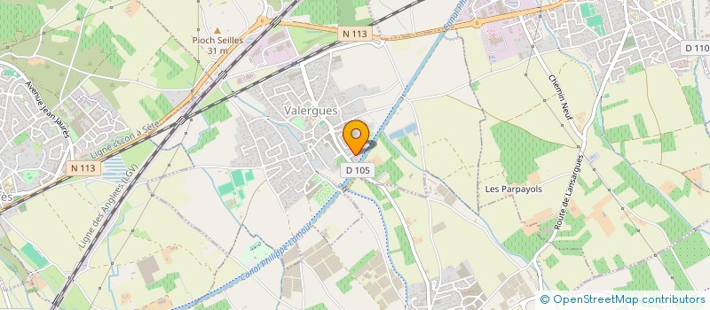 localisation de l'entreprise MONSIEUR MATHYS GASC  VALERGUES