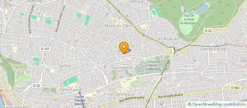 localisation de l'entreprise MONSIEUR MATHYS GERMAIN  LE HAVRE