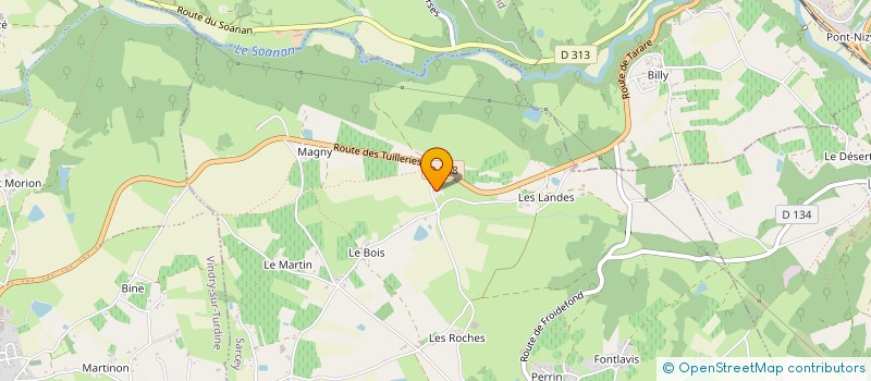 localisation de l'entreprise MONSIEUR MATHYS GIRIN  SARCEY