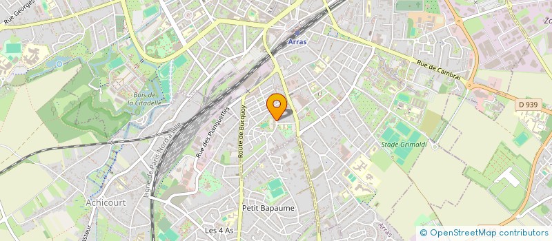 localisation de l'entreprise MONSIEUR MATHYS GOMES SANCHES à ARRAS