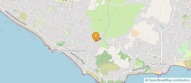 localisation de l'entreprise MONSIEUR MATHYS GOTER  PORNICHET