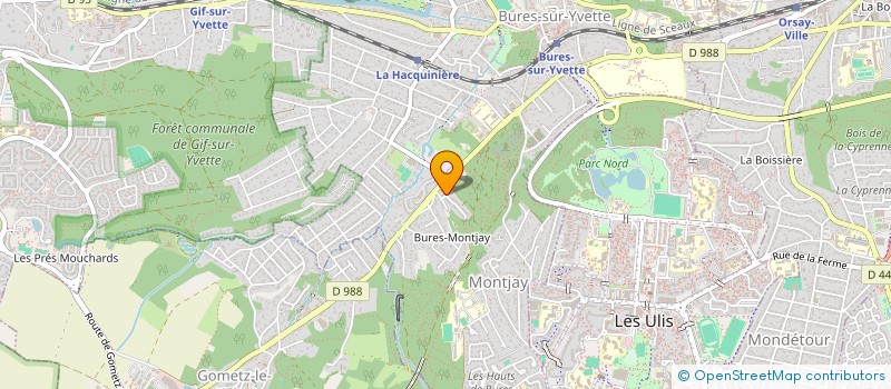 localisation de l'entreprise MONSIEUR MATHYS GOUIN  BURES-SUR-YVETTE