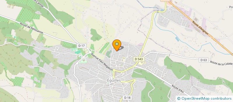 localisation de l'entreprise MONSIEUR MATHYS LAURENT  EGUILLES