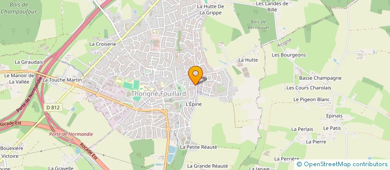 localisation de l'entreprise MONSIEUR MATHYS LE CROM  CESSON-SEVIGNE