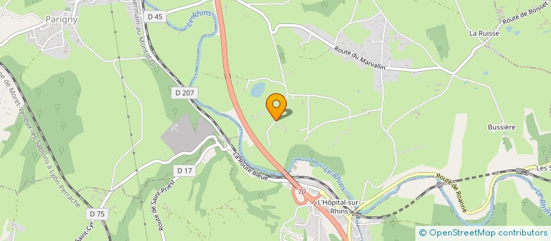 localisation de l'entreprise MONSIEUR MATHYS LONGERE  NOTRE-DAME-DE-BOISSET