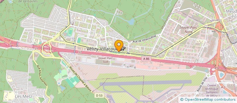 localisation de l'entreprise MONSIEUR MATHYS MLYNARCZYK à VELIZY-VILLACOUBLAY