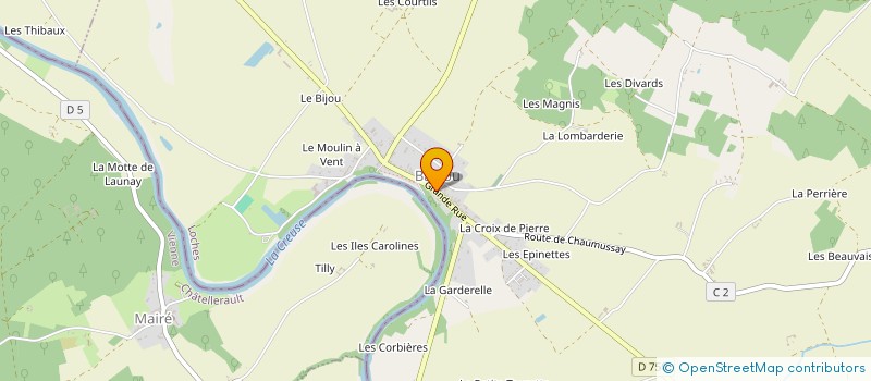 localisation de l'entreprise MONSIEUR MATHYS PERRIN  BARROU