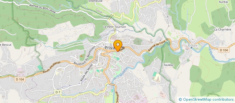 localisation de l'entreprise MONSIEUR MATHYS PICHON  PRIVAS