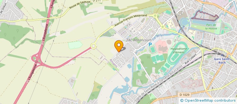 localisation de l'entreprise MONSIEUR MATHYS RIQUART  AMIENS