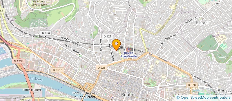 localisation de l'entreprise MONSIEUR MATHYS ROBERT à ROUEN