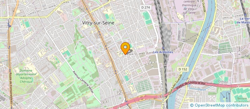 localisation de l'entreprise MONSIEUR MATHYS SEEL à VITRY-SUR-SEINE
