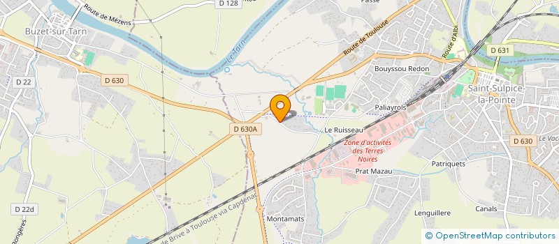 localisation de l'entreprise MONSIEUR MATHYS SOULES  SAINT-SULPICE-LA-POINTE