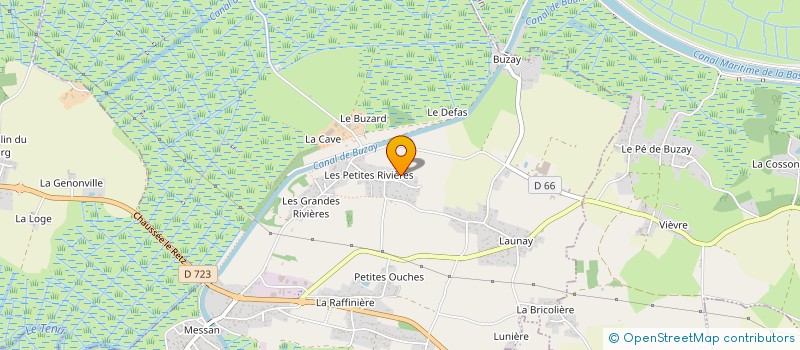 localisation de l'entreprise MONSIEUR MATHYS TESSON  ROUANS