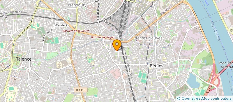 localisation de l'entreprise MONSIEUR MATIAS ADEM à BEGLES