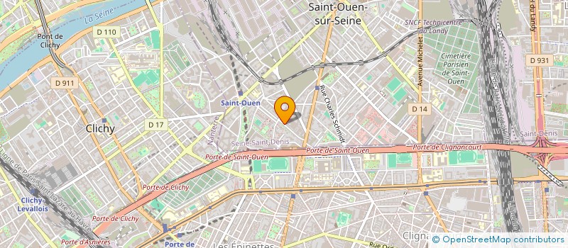 localisation de l'entreprise MONSIEUR MATIAS ARRAEZ à SAINT-OUEN-SUR-SEINE