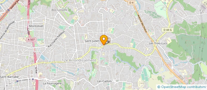 localisation de l'entreprise MONSIEUR MATIAS DANIELE à MARSEILLE