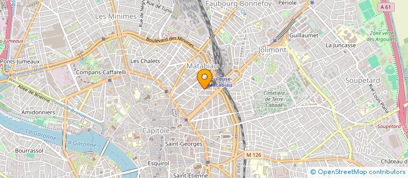 localisation de l'entreprise MONSIEUR MATIAS ESTANO  TOULOUSE