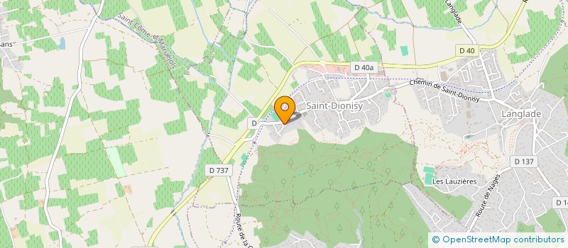 localisation de l'entreprise MONSIEUR MATIAS FUSTER  SAINT-DIONISY