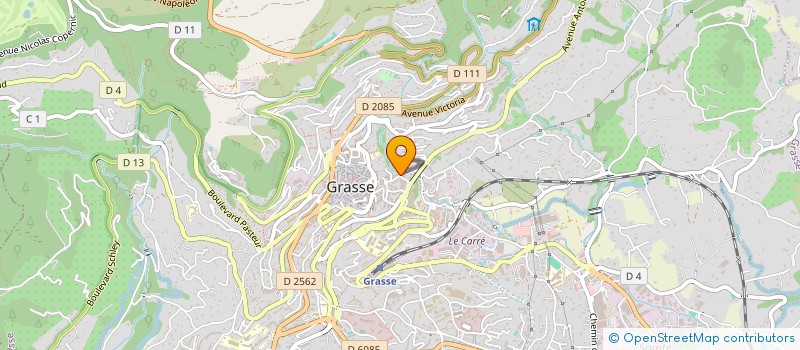 localisation de l'entreprise MONSIEUR MATIAS KITZMANN à GRASSE