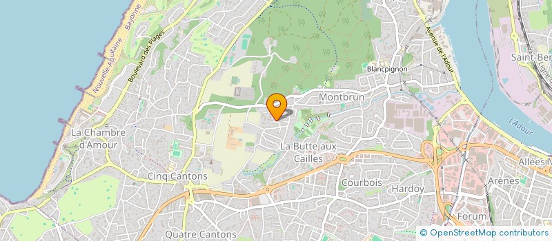 localisation de l'entreprise MONSIEUR MATIAS LIBIER  ANGLET