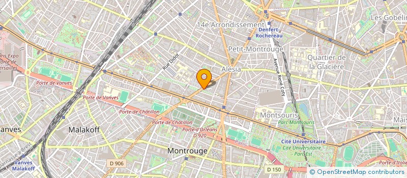 localisation de l'entreprise MONSIEUR MATIAS OLIVIERI  PARIS