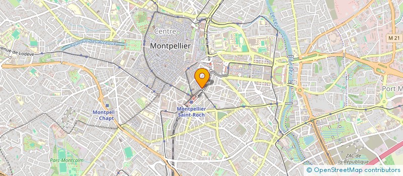 localisation de l'entreprise MONSIEUR MATIAS PERNOT à MONTPELLIER