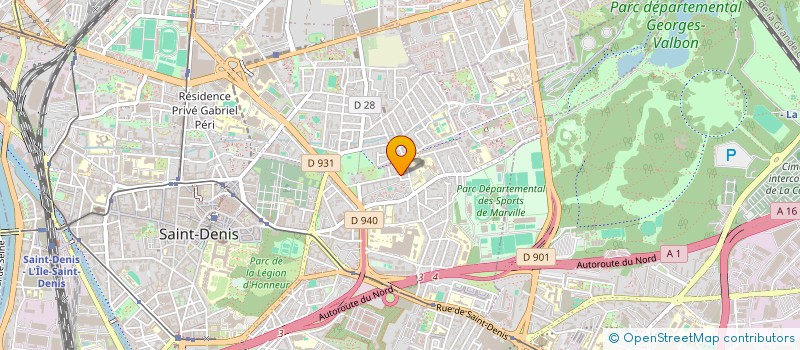 localisation de l'entreprise MONSIEUR MATIAS SANCHEZ LILLO  SAINT-DENIS