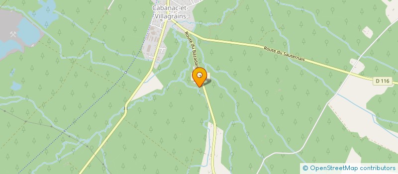 localisation de l'entreprise MONSIEUR MATIAS TAILLADE  CABANAC-ET-VILLAGRAINS