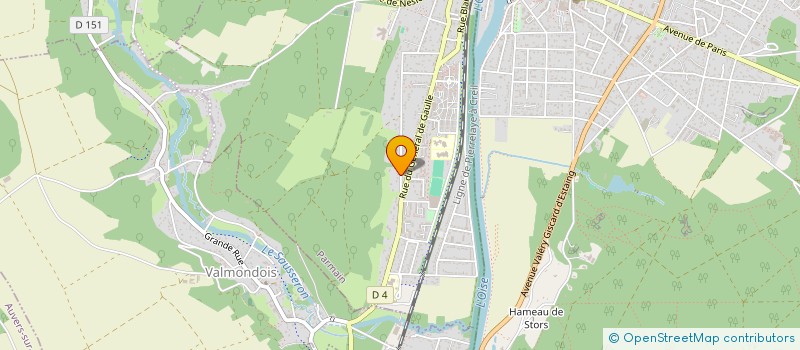 localisation de l'entreprise MONSIEUR MATIAS VINKOVIC  PARMAIN